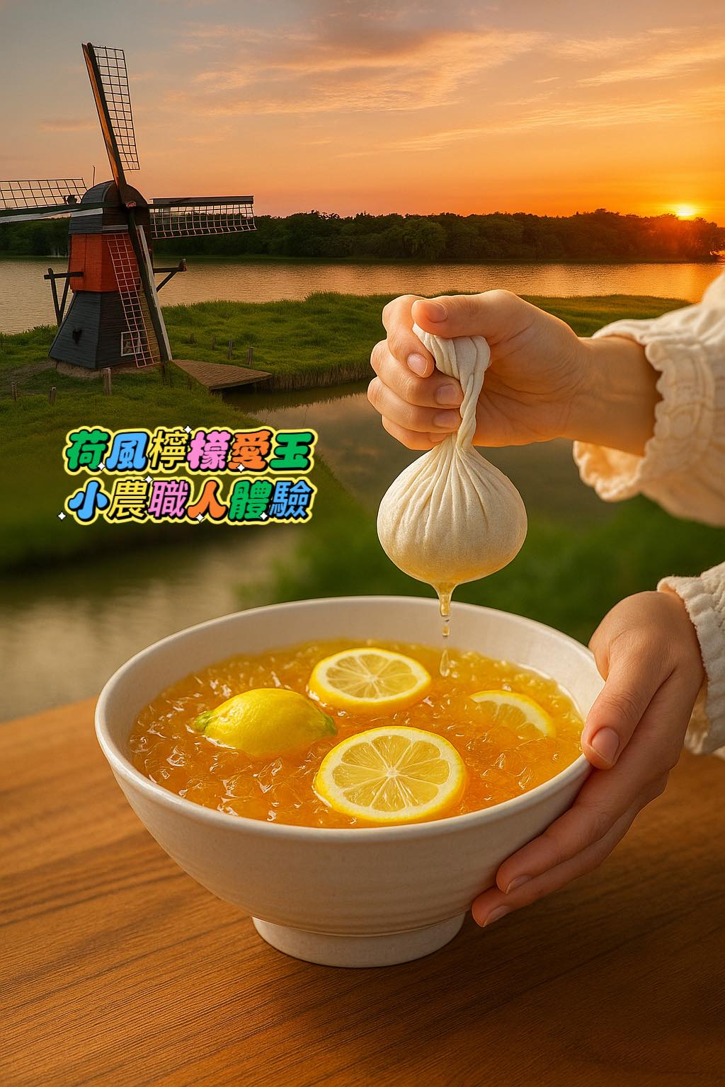 荷風檸檬愛玉・小農職人體驗